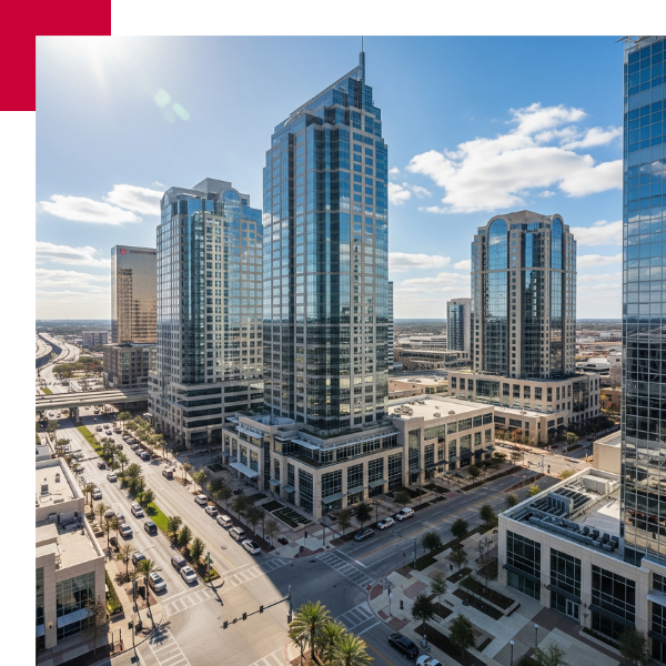 City high rise offices - Boehm Commercial Group