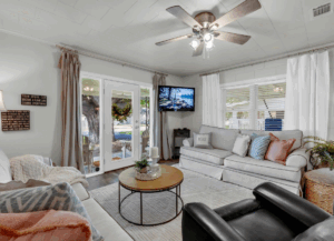 Father's Day Lake House Getaway Ideas featured at 301 Riverside Dr, Kingsland, TX