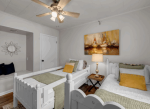 Father's Day Lake House Getaway Ideas featured at 301 Riverside Dr, Kingsland, TX